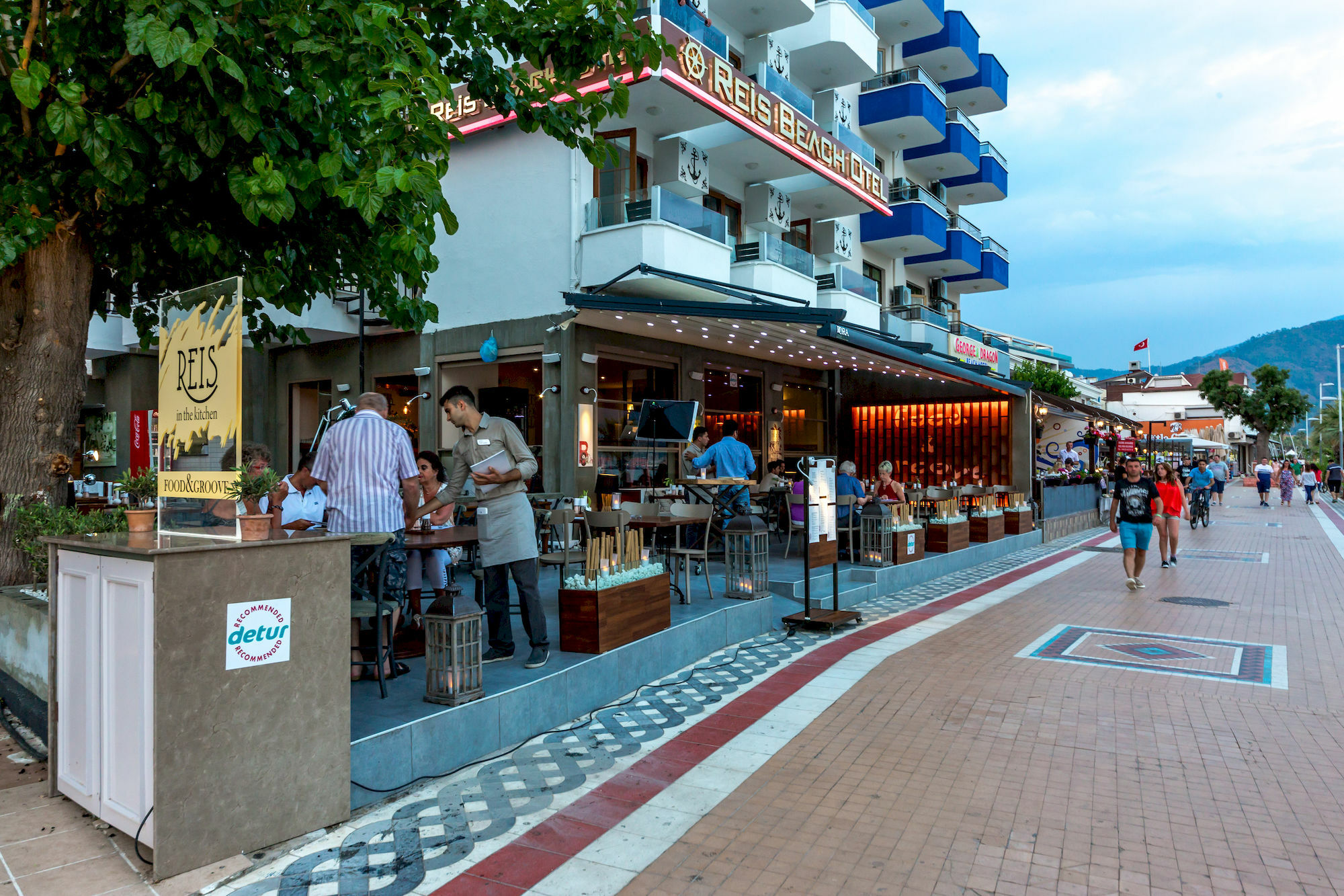 Reis Beach Hotel Marmaris Kültér fotó